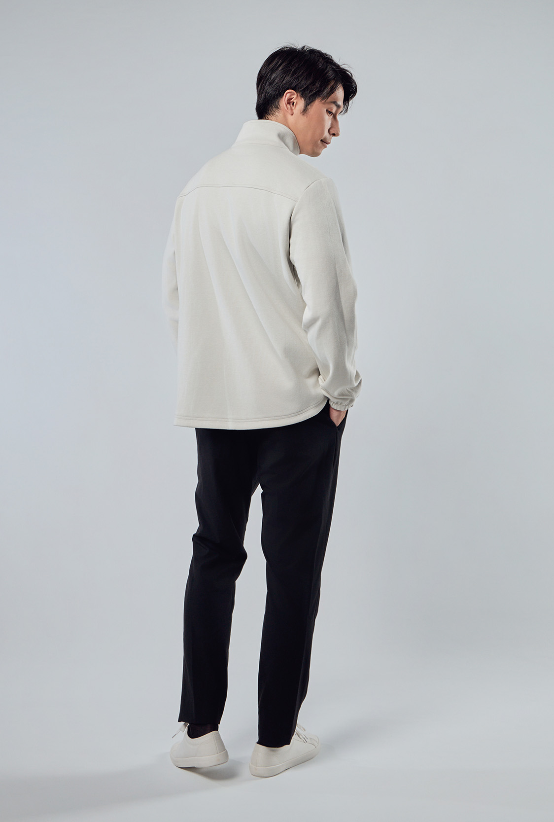 兩件式高防水企業外套整體視覺展示