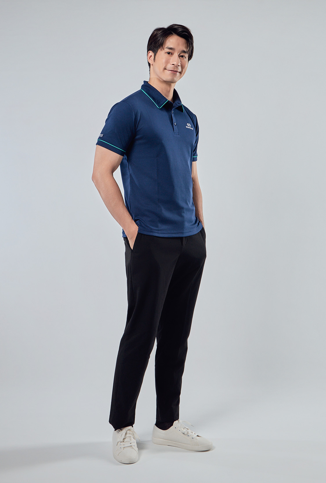 本布領與企業綠出芽滾邊設計｜熱昇華工藝