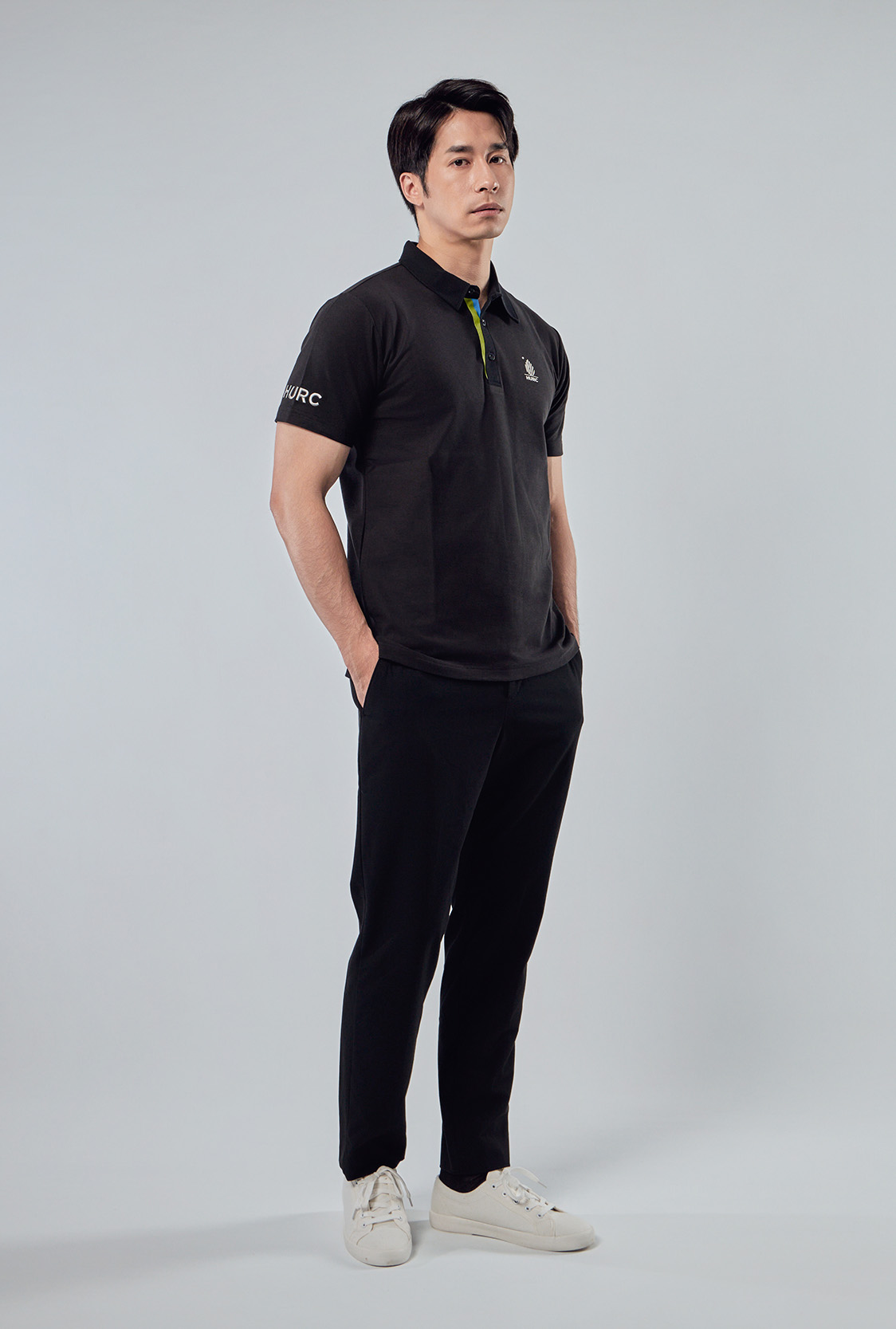 POLO衫後領LOGO設計－企業識別呈現