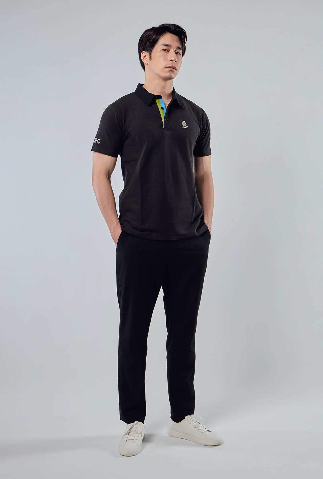 企業制服POLO衫整體穿著效果